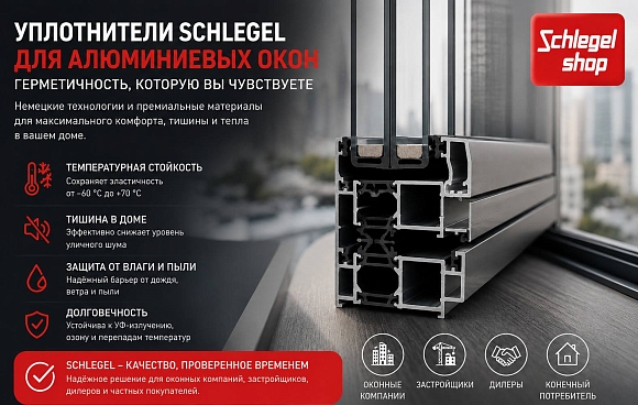 Алюминиевые окна: почему качественный уплотнитель