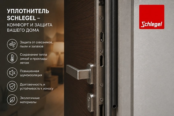 Уплотнители для входных дверей: